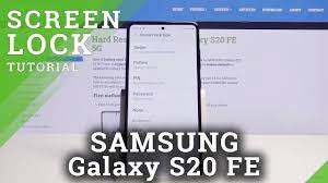 How to Manage Lock Screen Method on SAMSUNG Galaxy S20 FE 5G